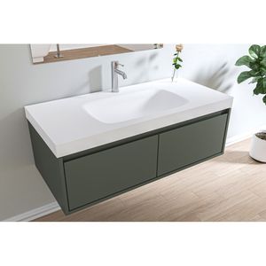 כיור קוריאן רוז X6 ROSE-X6 – 120*47, לבן מט
