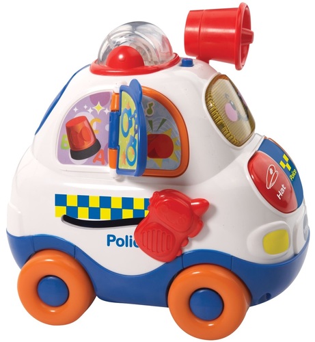 TOOT-TOOT מכונית משטרה משחק וגילוי
