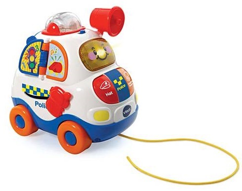 TOOT-TOOT מכונית משטרה משחק וגילוי