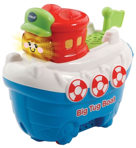 TOOT-TOOT סירת משא מנגנת ומאירה