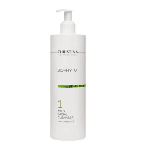 סבון פנים Mild Facial Cleanser מסדרת Bio Phyto של כריסטינה שלב 1 לניקוי עדין של עור הפנים 500 מ