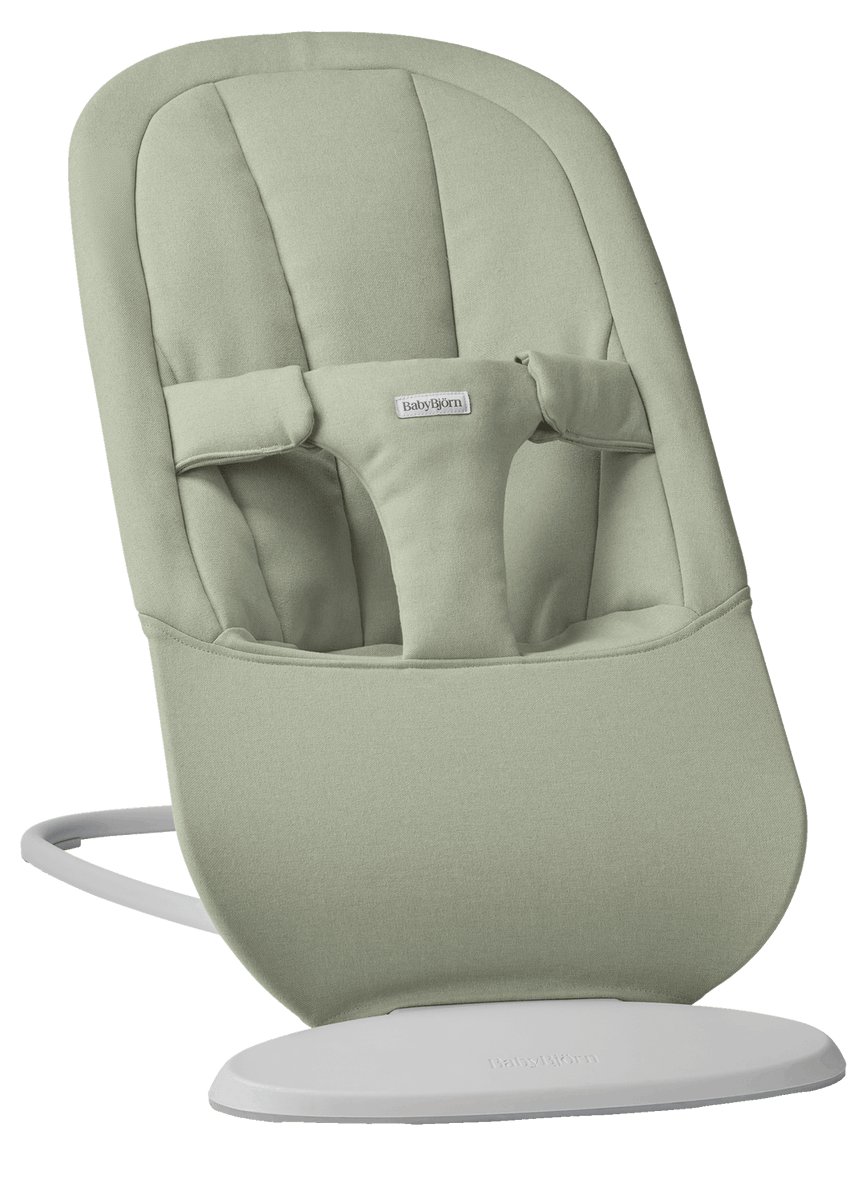 טרמפולינה לתינוק Baby Bjorn בייבי ביורן דגם BEGIN צבע ארוג מוברש ירוק בהיר