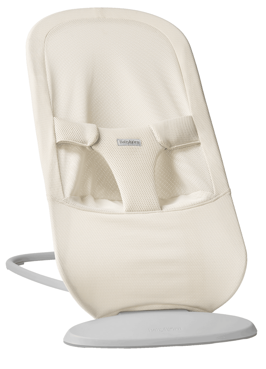 טרמפולינה לתינוק Baby Bjorn בייבי ביורן דגם BEGIN צבע שמנת רשת