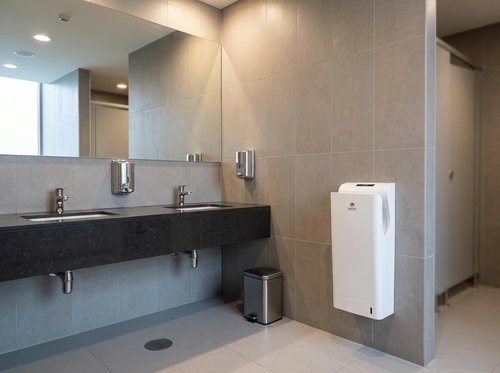 מייבש ידיים סילוני SmartAir Design בשירותים ציבוריים
