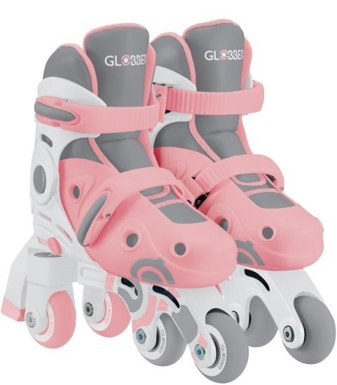 גלגיליות 2 ב-1 מידה 26-29 צבע ורוד פסטל Globber 2 in 1