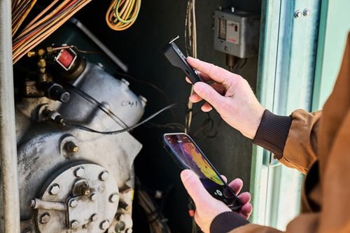 בדיקת מדחס מיזוג עם FLIR Edge Pro