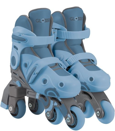 גלגיליות 2 ב-1 מידה 30-33 צבע כחול פסטל Globber 2 in 1