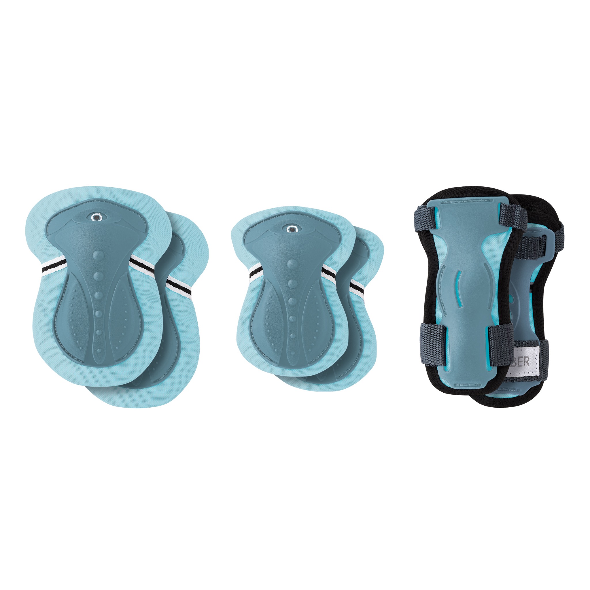 סט מגנים 3 חלקים מידה XXS צבע ורוד פסטל Globber Protective Set