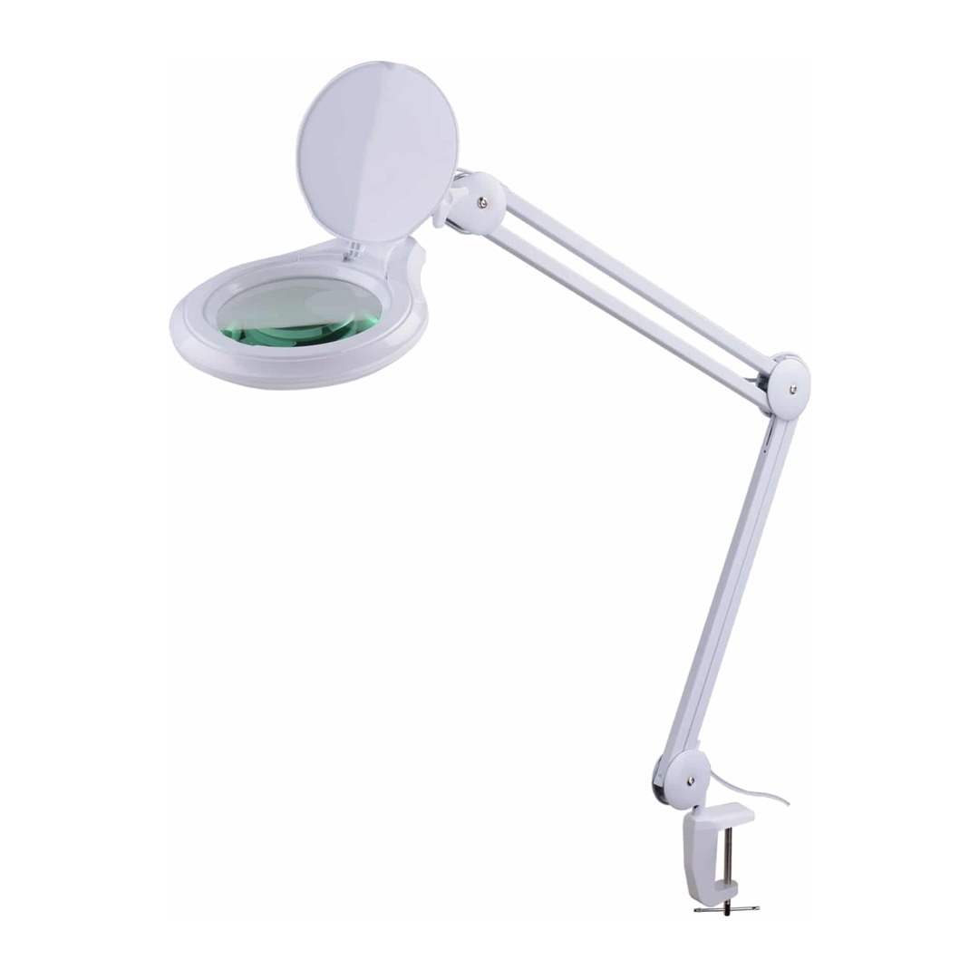 לופה LED מקצועית עם דימר והגדלה פי 5 במגוון צבעים - דגם 9003