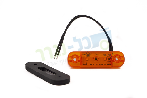 פנס פינה כתום LED - 12V