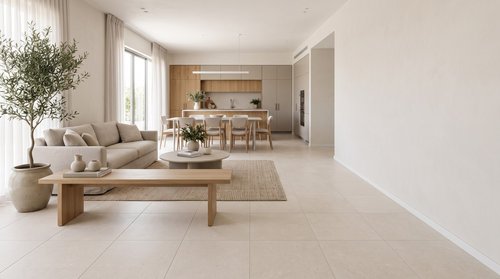 אריח פורצלן קיסריה – לבן 80x80