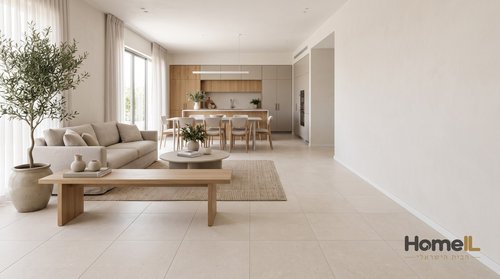 אריח פורצלן קיסריה – לבן 80x80