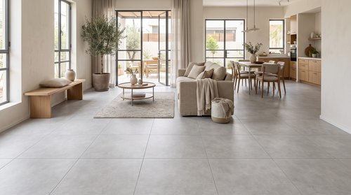 אריח פורצלן נווה שאנן – אפור 80x80