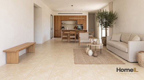 אריח פורצלן מדבר פארן – שמנת 60x60