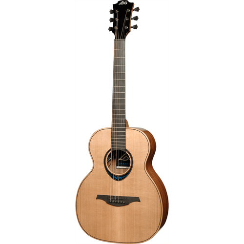 lag tbw2te travel glossy smart guitar
