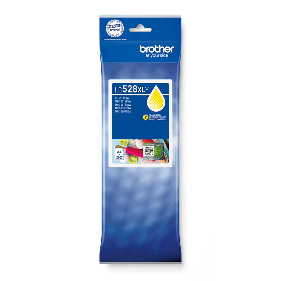 ראש דיו צהוב XL ל MFC-J6977DW מדפסת הזרקת דיו משולבת מקצועית A3