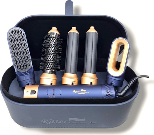 מברשת פן חשמלית 5 ראשים ב-1 HUGO מבית RITTER