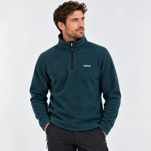 חולצת פליז חצי רוכסן לגברים Regatta - Thompson Lightweight Half Zip Fleece