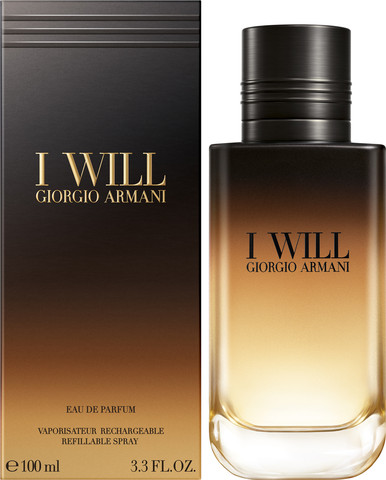 בושם לגבר ארמאני GIORGIO ARMANI I WILL 100 ML E.D.P