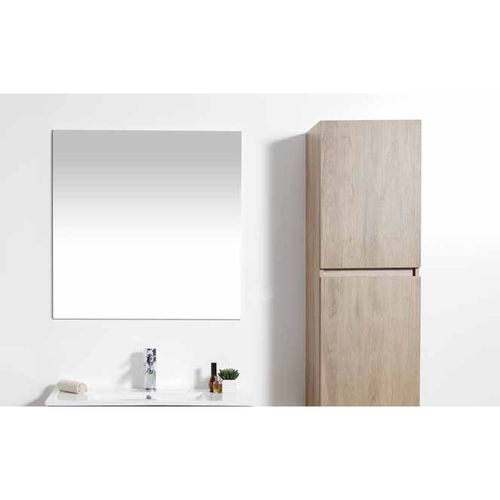 CALO ארון שרות תלוי – 2 דלתות 40x32x120, אפוקסי לבן מבריק