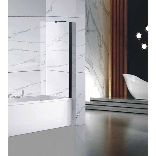 וואל אמבטיון שחור (דופן קבועה) WALL – 70x140, שקוף
