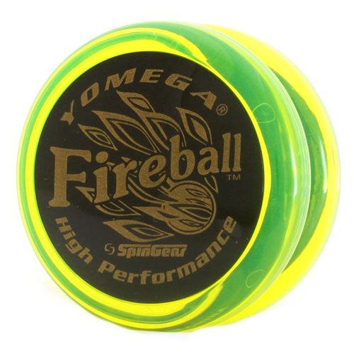 יו יו - YO YO YOMEGA FIREBALL BLACK/GREEN