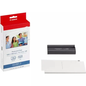 סט דיו+נייר 36 גיליונות Canon KP-36IP 7737A001AH 100 x148