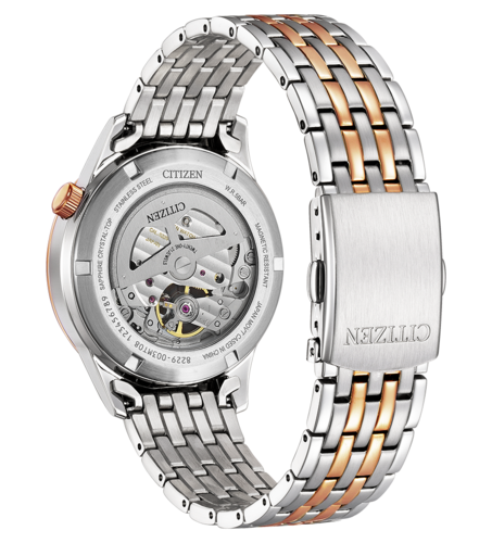 Citizen NH9139-80X OPEN HEART אוטומטי זכוכית ספיר הזמנה מוקדמת אספקה בתאריך 12/11