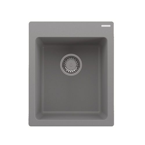 אופל 41 כיור מטבח גרניט בודד OPAL – Opal אפור בטון
