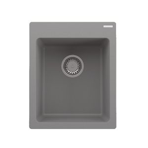אופל 41 כיור מטבח גרניט בודד OPAL – Opal אפור בטון