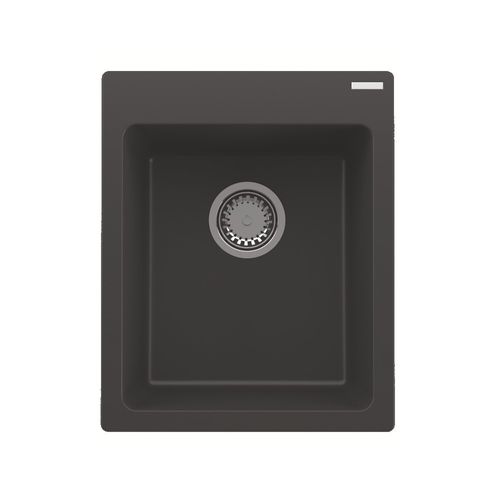 אופל 41 כיור מטבח גרניט בודד OPAL – Opal שחור מטאלי