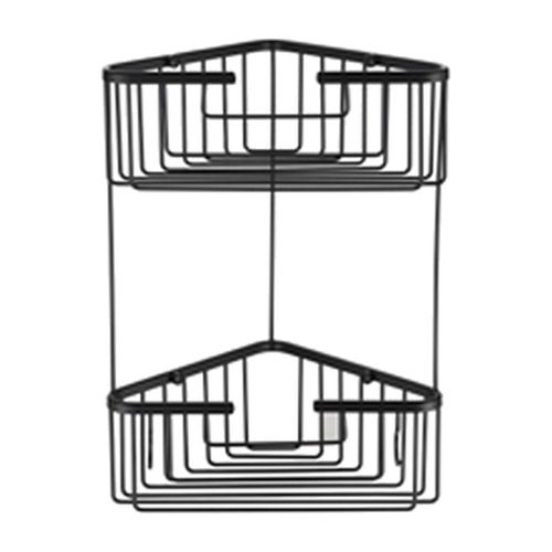 רשת פינתית כפולה נתלית BRIZA BASKETS PVD – 28X16.5X38 ס