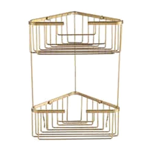 רשת פינתית כפולה נתלית BRIZA BASKETS PVD – 28X16.5X38 ס