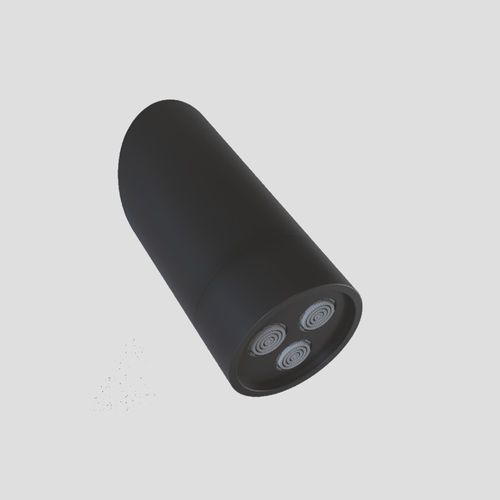 ספוט גשם קבוע מהקיר 8.5Ø SPOT – שחור מט