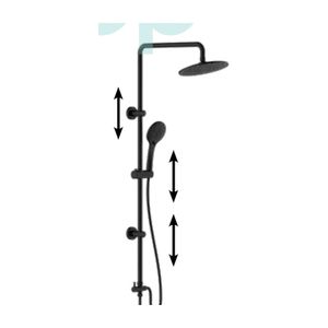 מערכת רחצה וולו VOLO – שחור מט