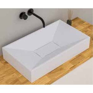 SINKS כיורים מונחים קוריאן לבן מט – דגם אלה 60*35*11