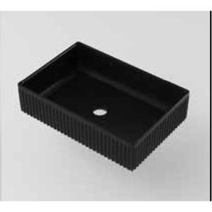 כיור חרס קונטור CONTOUR – שחור מט