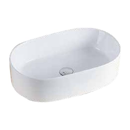 אובל דפנות דקות OVAL – לבן מבריק