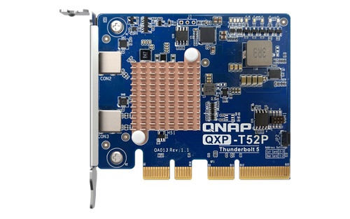 כרטיס הרחבה עם 2 יציאות NAS ל- QNAP QXP-T52P Thunderbolt 5