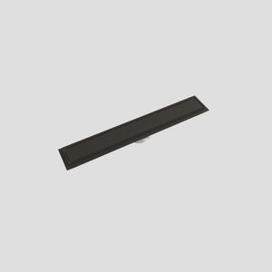 DINAMIK תעלת ניקוז חיבור ישיר – 60 מ"מ, שחור-מט מוברש
