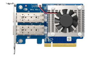 כרטיס רשת QNAP QXG-10G2SF-NXE Dual-Port 10GbE +SFP+ - תואם למחשב ו- NAS