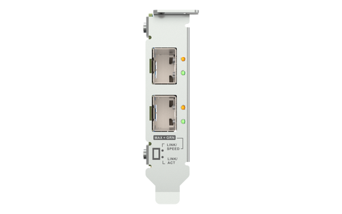 כרטיס רשת QNAP QXG-10G2SF-NXE Dual-Port 10GbE +SFP+ - תואם למחשב ו- NAS