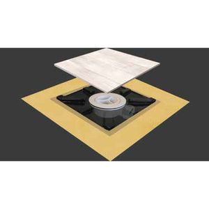 LEVEL תעלת ניקוז מרובעת נסתרת – 15x15