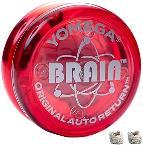 יו יו  -  YO YO YOMEGA BRAIN AUTO RETURN RED