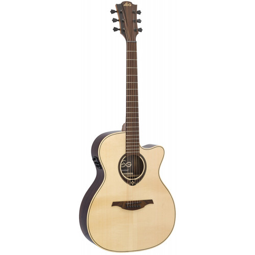 lag tramontane 218 ace acoustic-electric guitar
