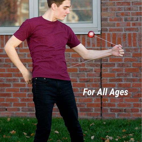יו יו - YO YO YOMEGA FIREBALL BLACK/RED