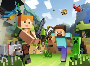 פאזל 100 חלקים - MINECRAFT