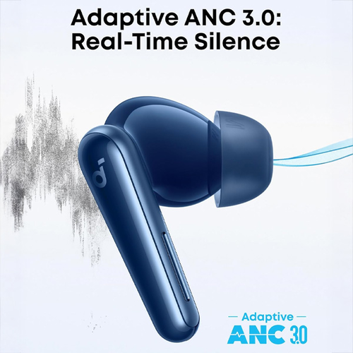 ‏⁧אוזניות ⁦ANC⁩ מתקדמות ⁦soundcore Liberty⁩ 5 בצבע כחול⁩‏