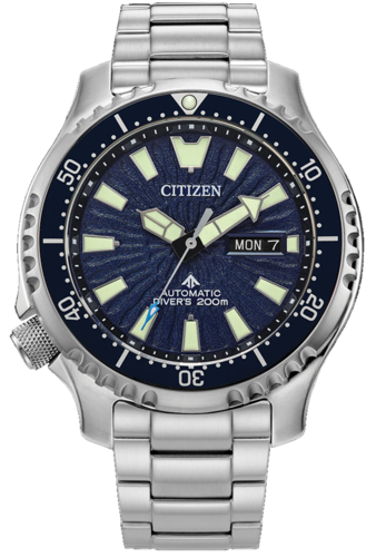 Citizen NY0136-52L Promaster Fugu Dive Automatic צלילה 200 מטר חדש מנגנון אוטומטי