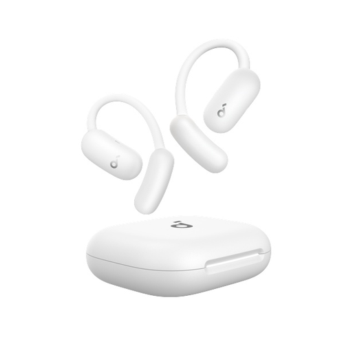‏⁧אוזניות ⁦soundcore AeroFit⁩ 2 ⁦AI Open Ear⁩ בצבע לבן⁩‏